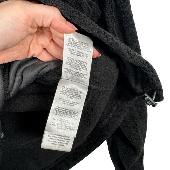 Mountain Hardwear Pyxis Black Full Zip Fleece Jacket Lightweight Womens Medium - Picture 6 of 8